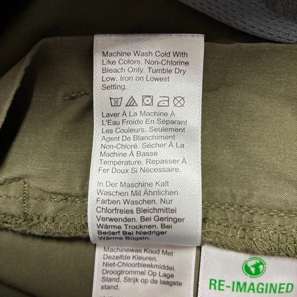 J.Crew 484 Slim Fit Stretch Chino Pants Mens 31x30 Olive Green Cotton Blend
